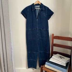 Shades of Grey by Micah Cohen Denim Jumpsuit